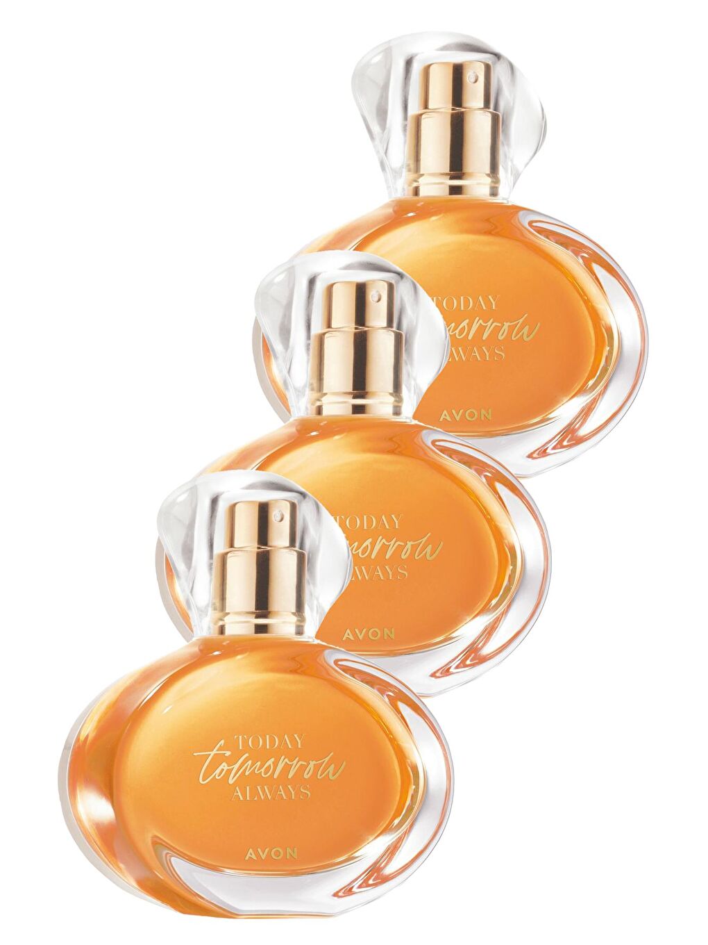 AVON Renksiz Tomorrow Kadın Parfüm Edp 50 Ml. Üçlü Set