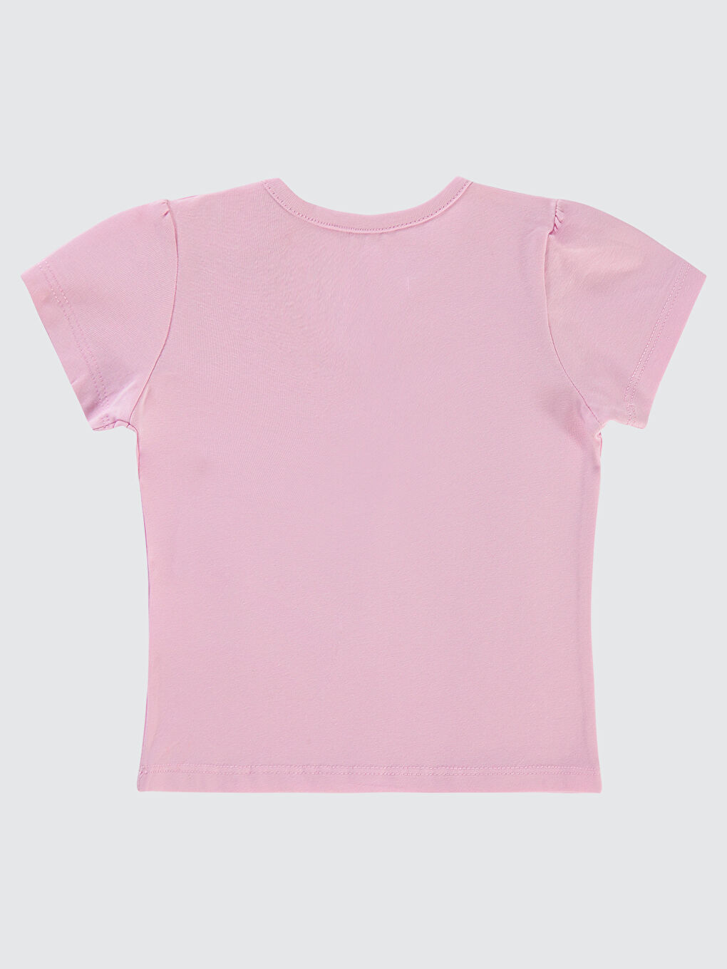 Baby Kız Bebek Tişört 6-18 Ay Koyu Lila-1