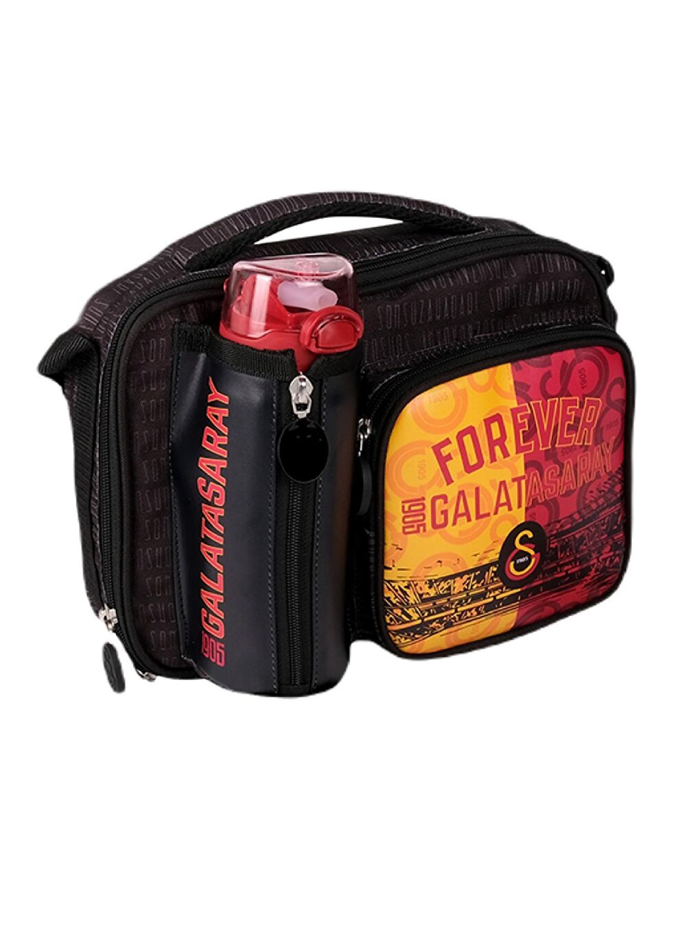 3 Bölmeli Forever Suni Deri Okul Sırt ÇantasıBeslenme Çantası+Kalemlik-6