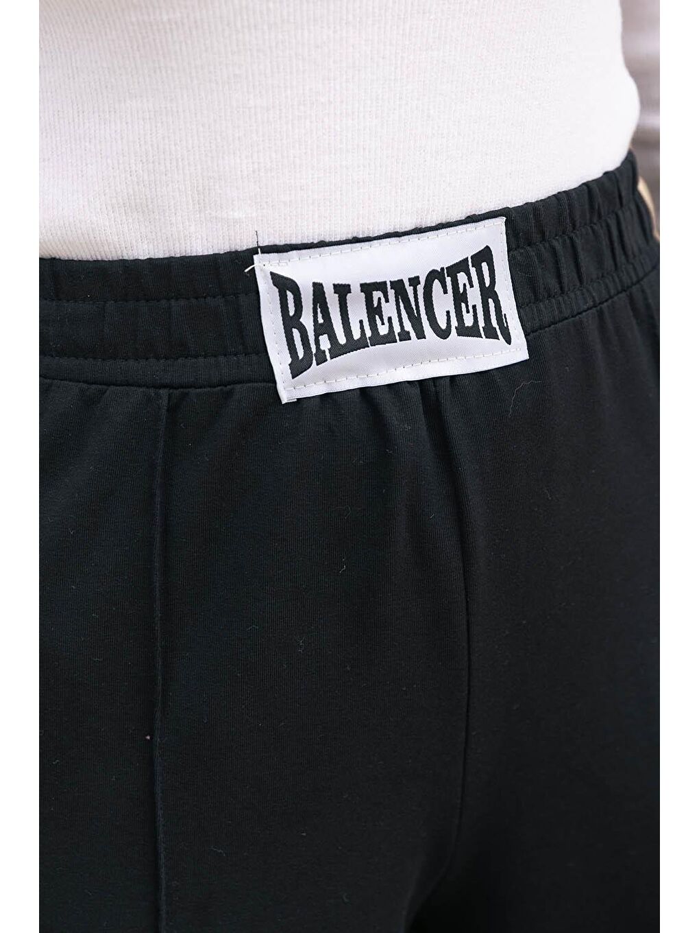 Balancer Armalı Çımalı Eşofman Altı Siyah-3