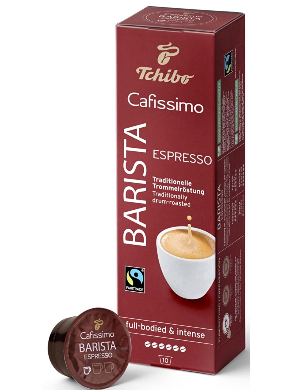 Tchibo Renksiz Cafissimo Barista Espresso Kapsül Kahve 10 Adet