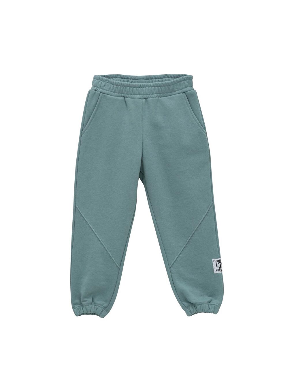 Yeşil Erkek Çocuk Etiketli Eşofman Altı - Mint-1