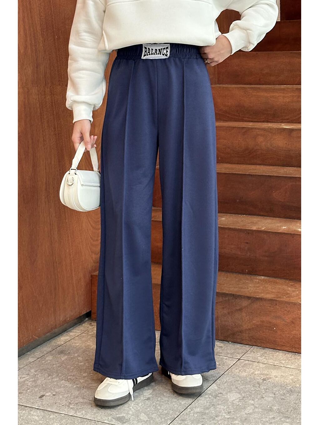 Balancer Armalı Çımalı Eşofman Altı Lacivert-2