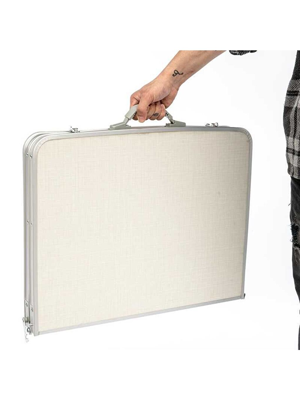 Gri Katlanır Kamp Masası 204831-3