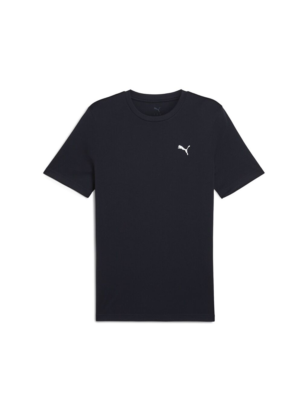 Essentials Small Logo Poly Erkek Siyah Yuvarlak Yaka Tişört