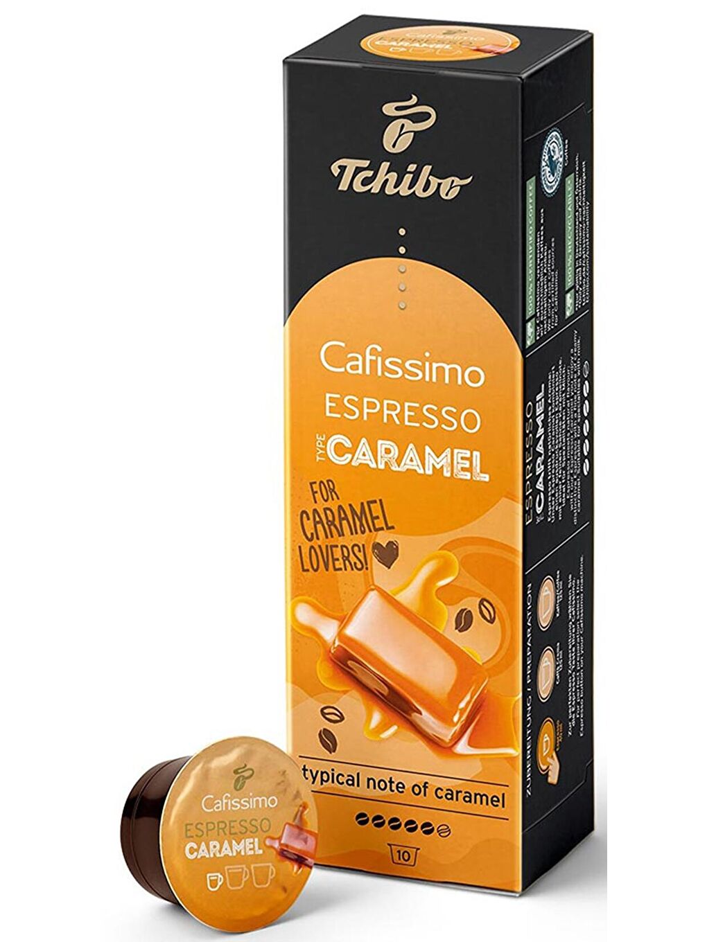 Tchibo Renksiz Cafissimo Espresso Caramel Kapsül Kahve 10 Adet