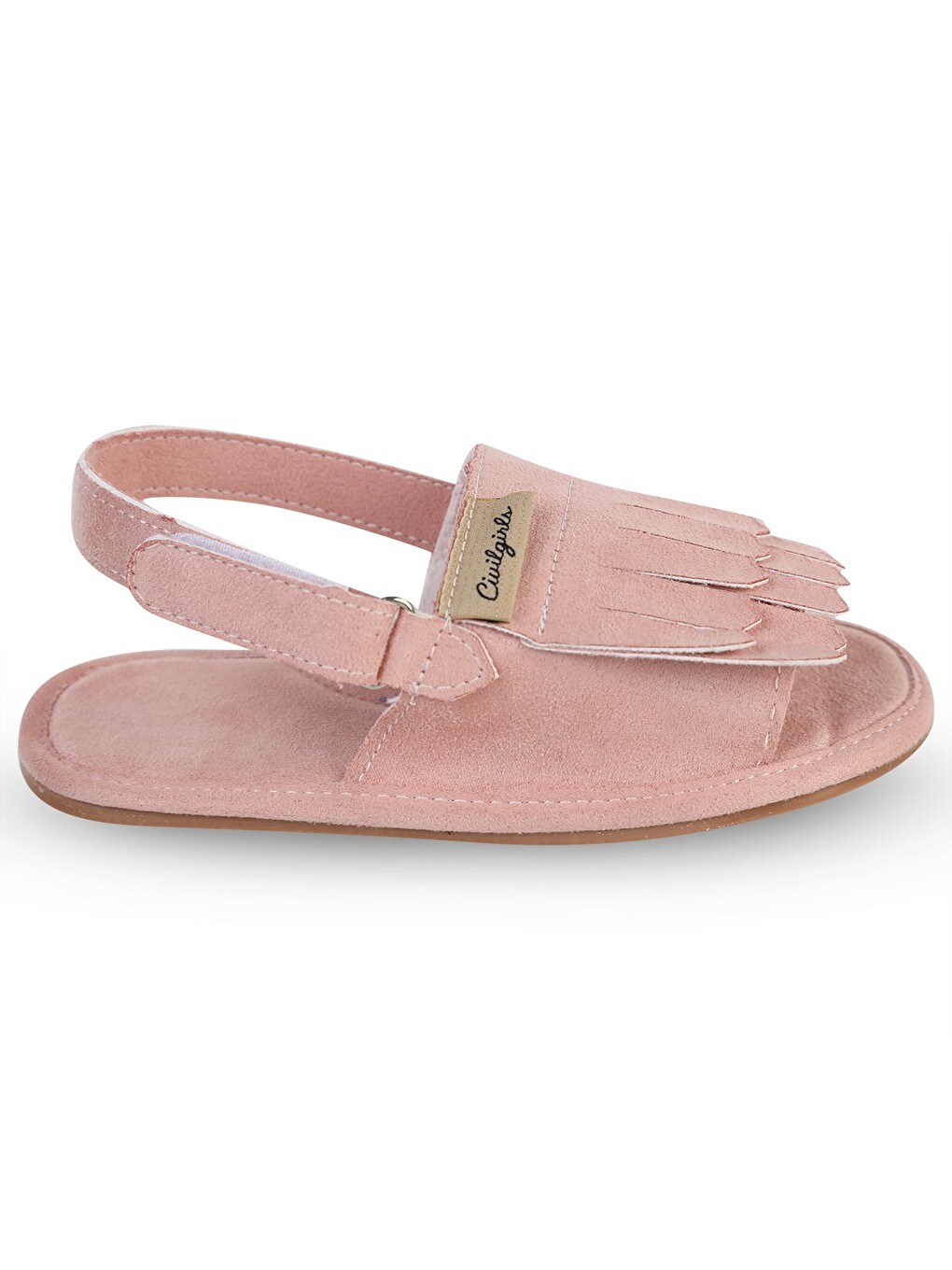 Girls Püsküllü 26- Sandalet - Pembe