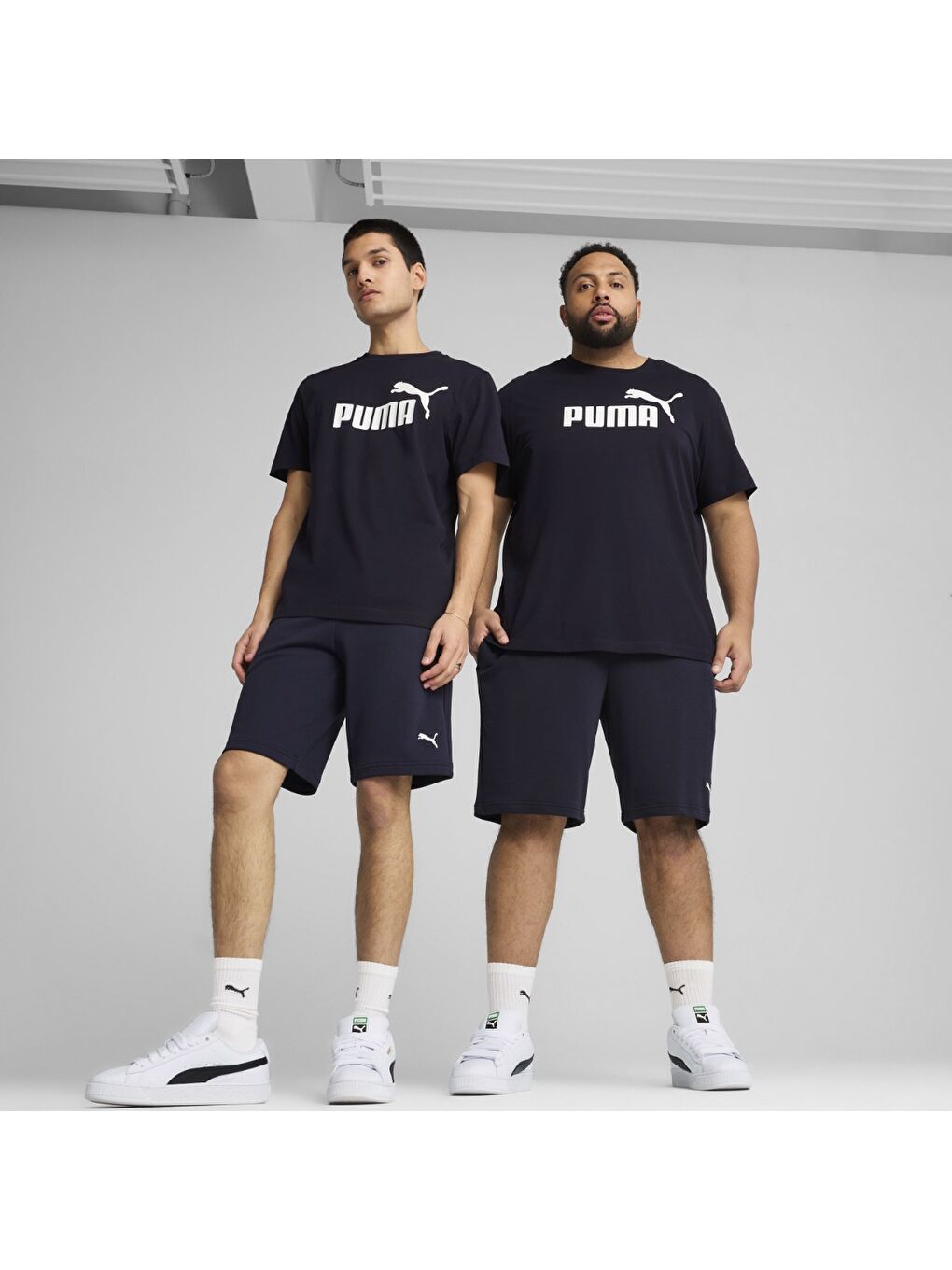 Essentials Erkek Lacivert Şort-2