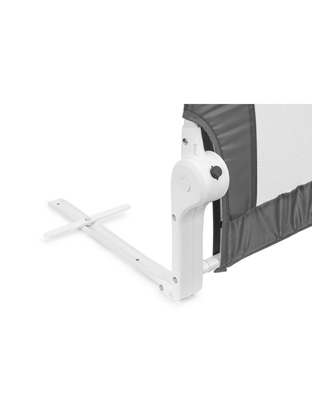 Yatak Bariyeri Gri-beyaz Biye 120x50 cm-6