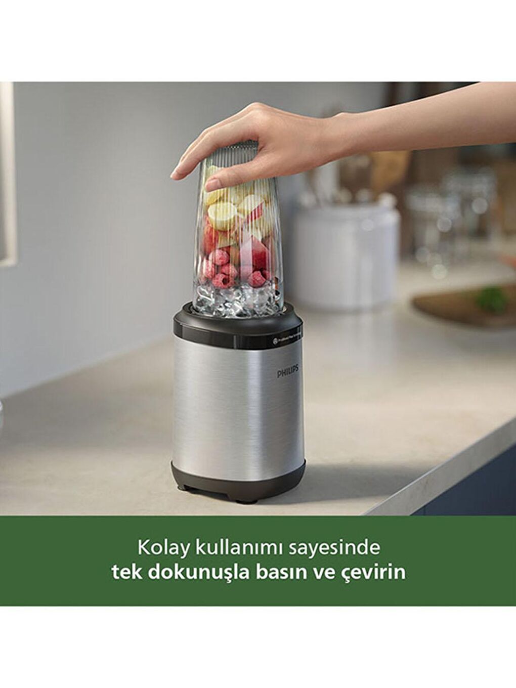 Philips Açık Gri 5000 Serisi HR2764/00 800 W Blender/Mikser - 6