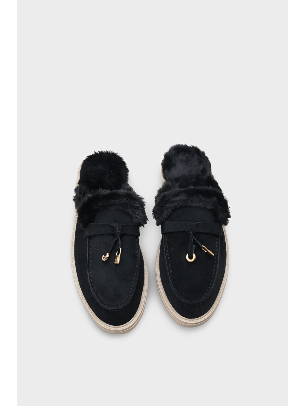 Siyah Debby Kadın Terlik-5