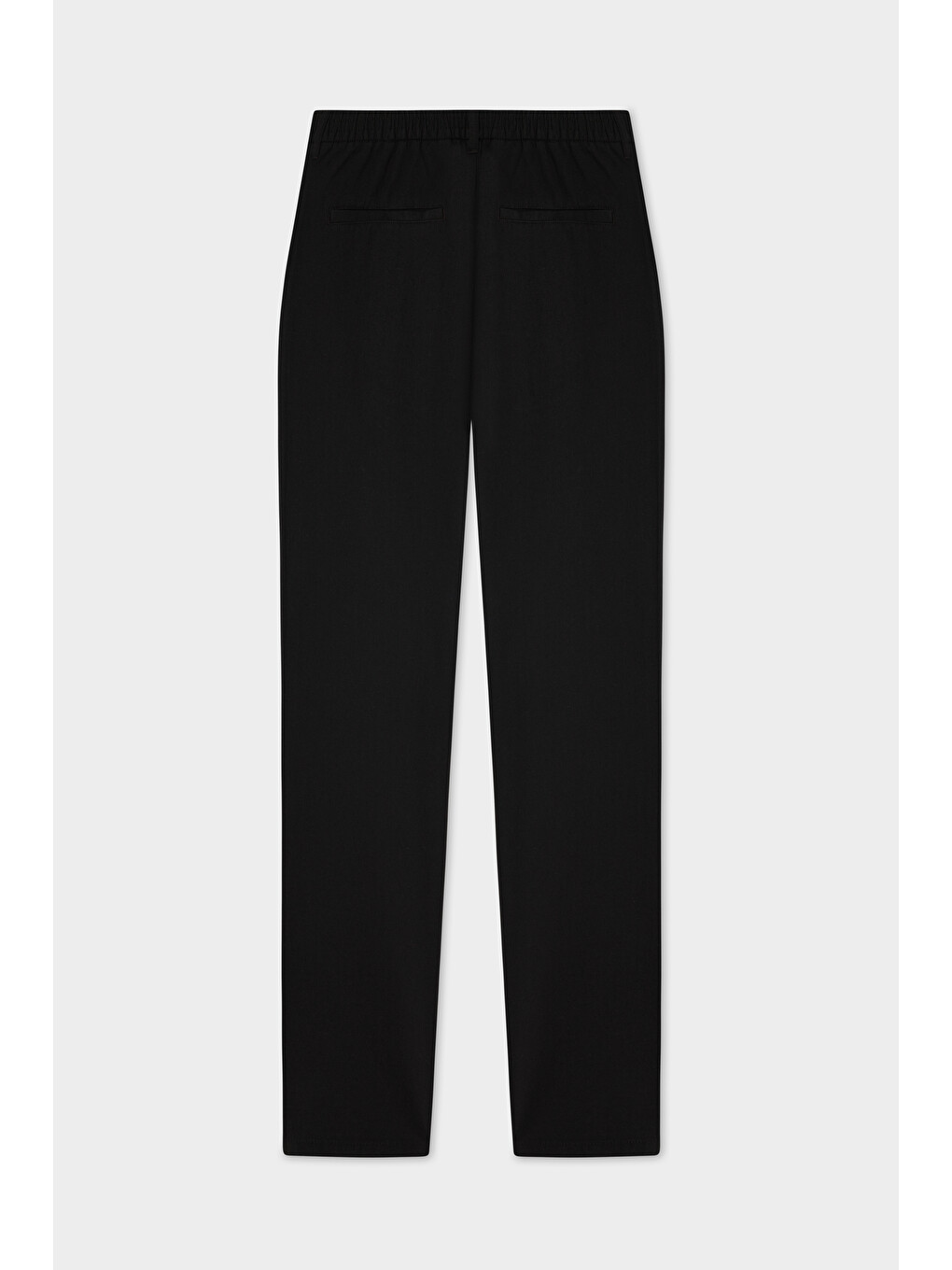 Comfort Fit Kahverengi Keten Karışımlı Chino Pantolon-5