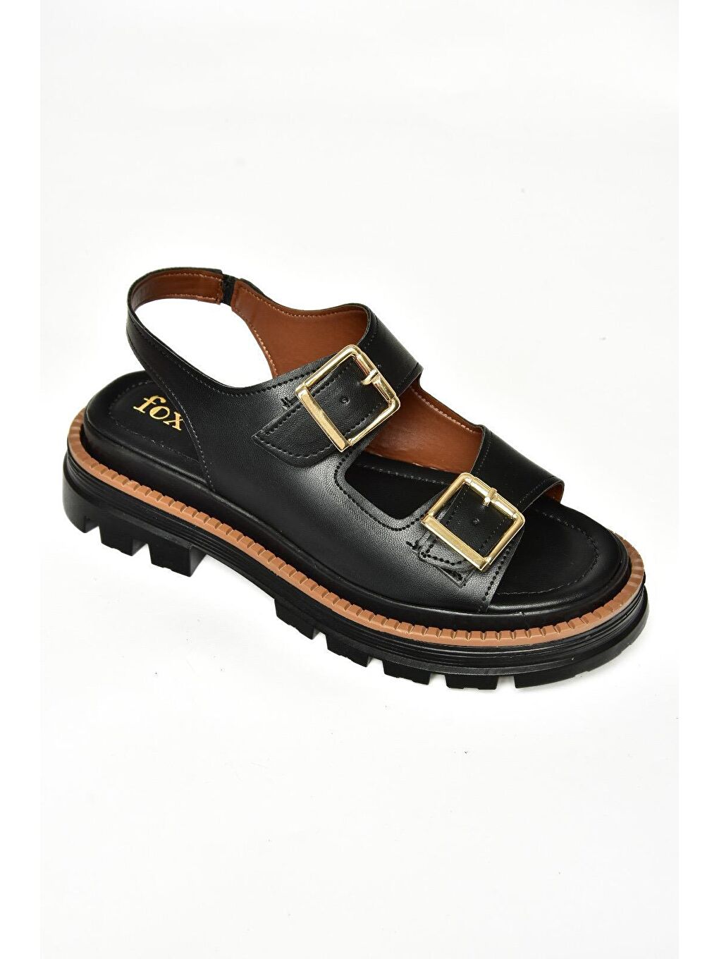 S4373022 Siyah Kadın Sandalet-4