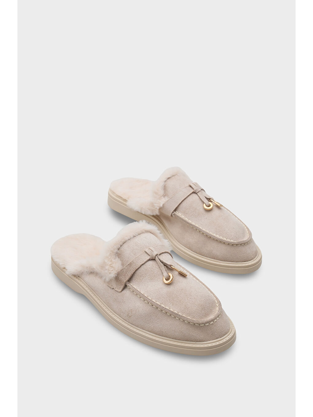 Bej Debby Kadın Terlik-1