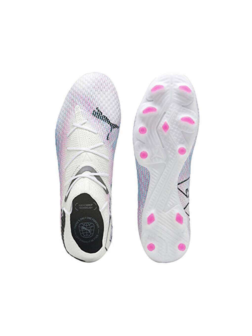 Future 7 Pro+ Fg/ag Unisex Çim Zemin Kramponu 10770501 Beyaz-3
