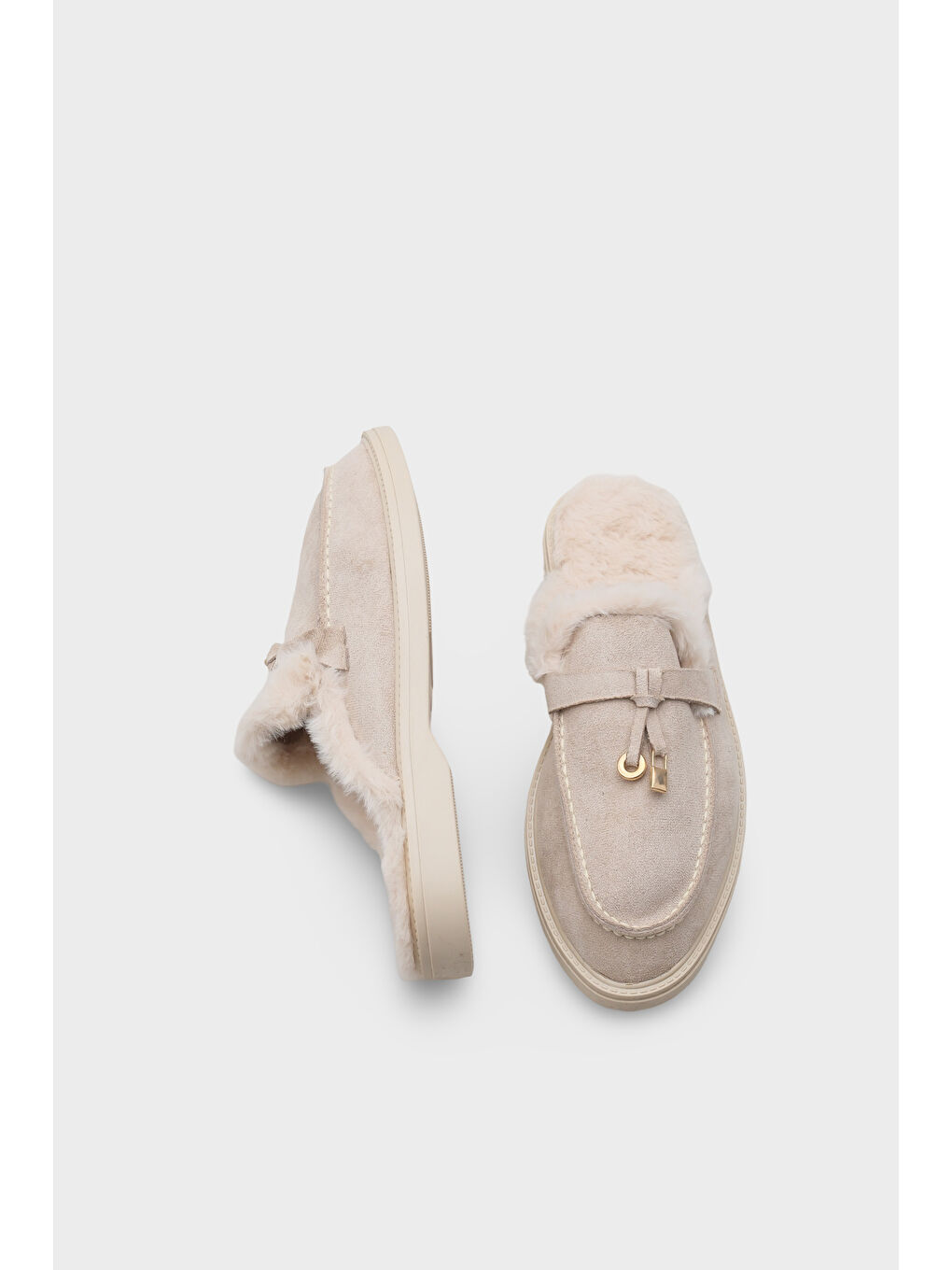 Bej Debby Kadın Terlik-4