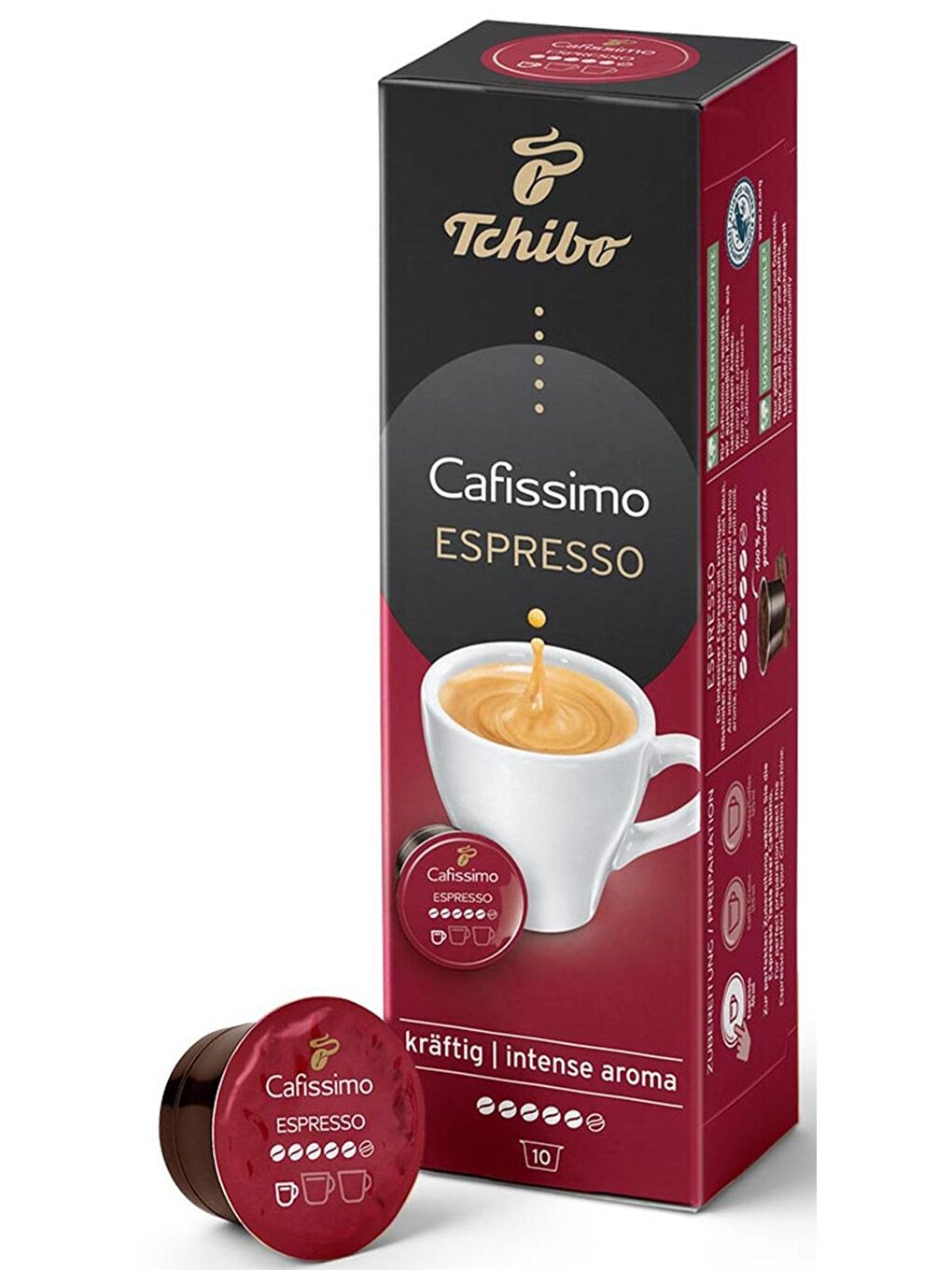 Tchibo Renksiz Espresso Intense Aroma Kapsül Kahve 10 Adet