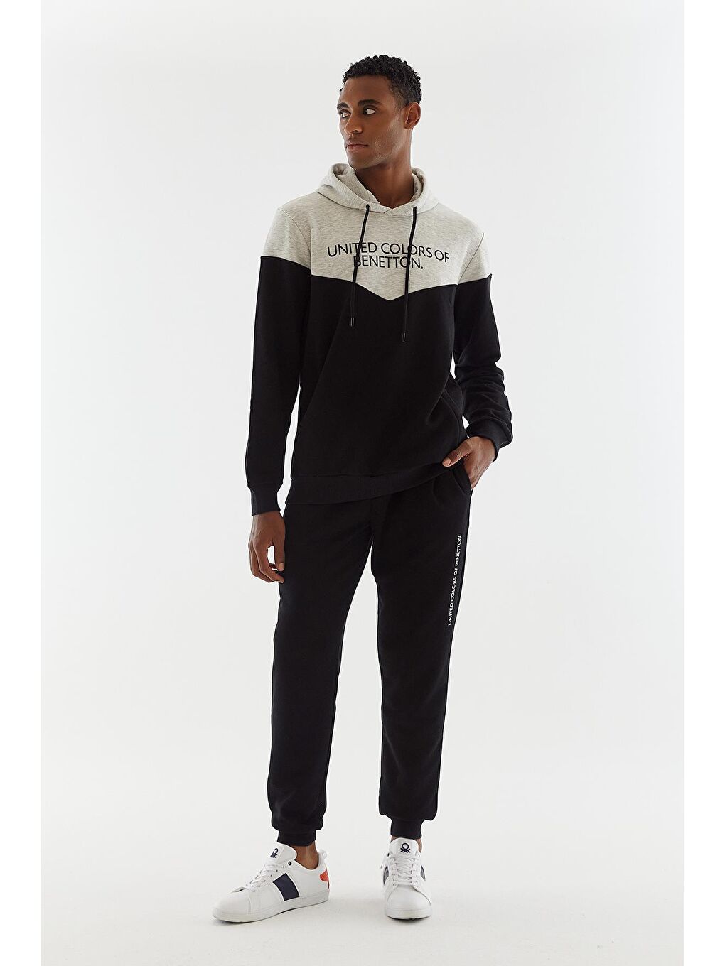 Siyah Erkek Eşofman Altı-1