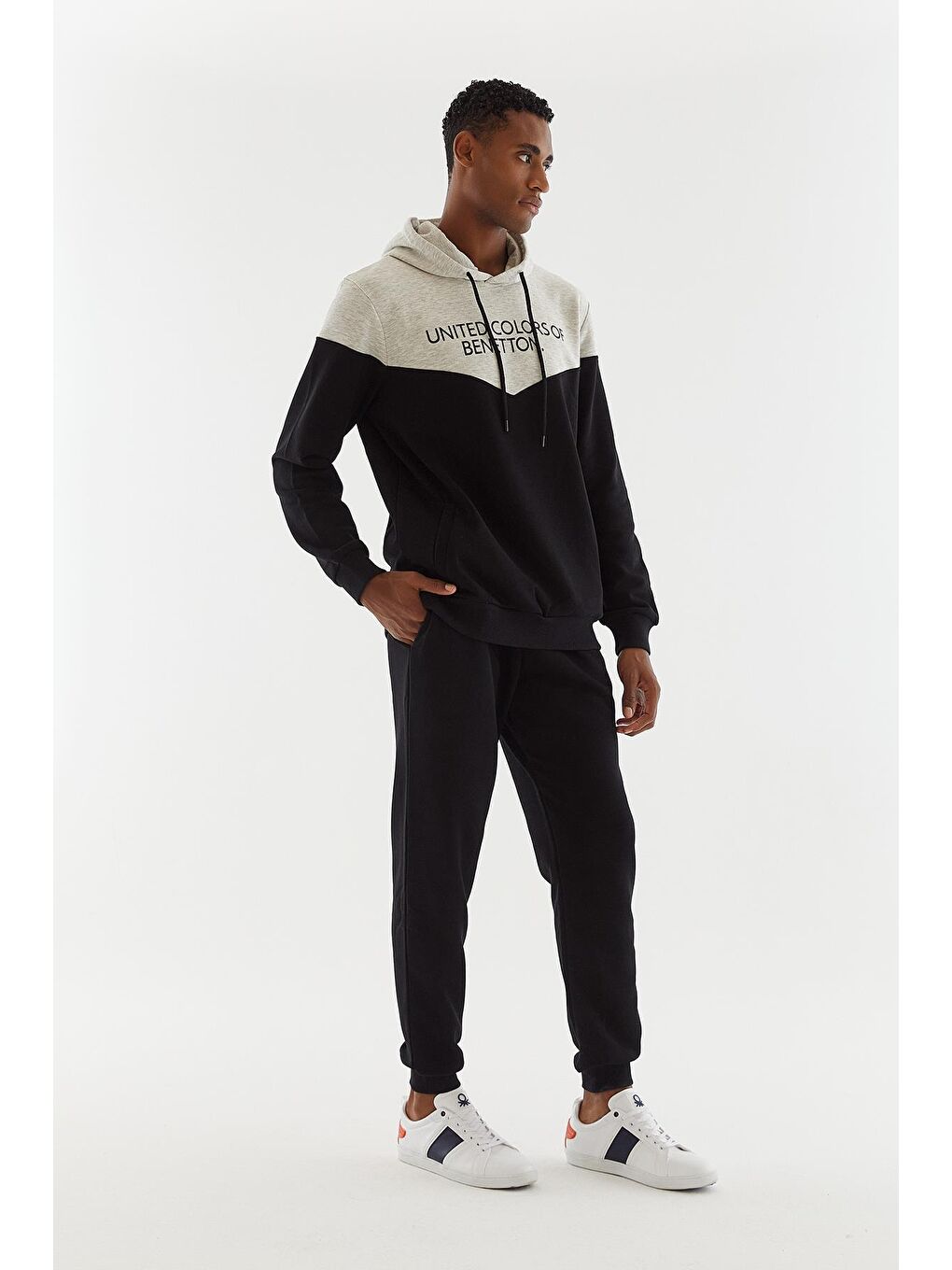 Siyah Erkek Eşofman Altı-3