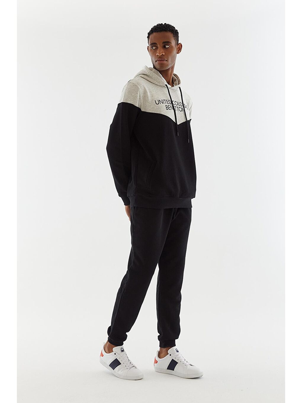 Siyah Erkek Eşofman Altı-4