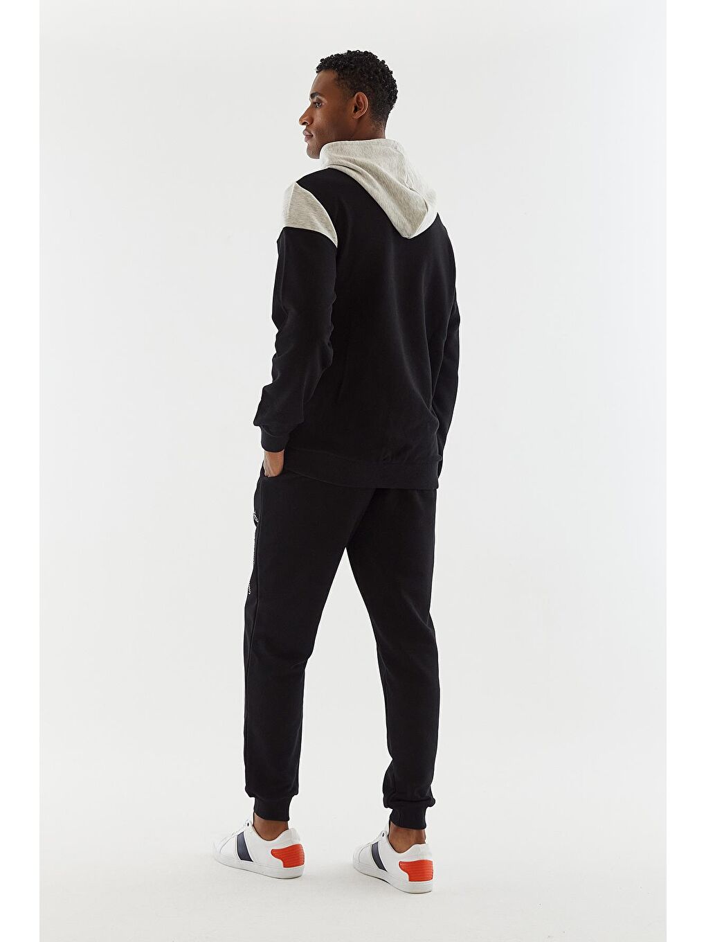 Siyah Erkek Eşofman Altı-6