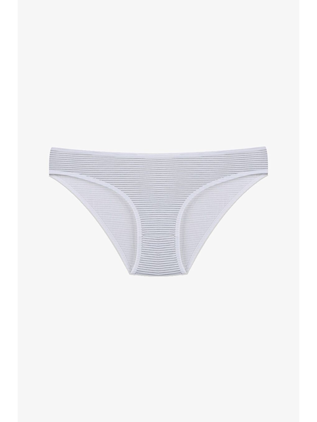 Siyah Kadın 5 li Desenli Pamuklu Elastanlı Külot-6