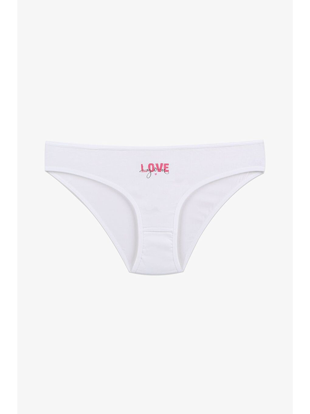 Siyah Kadın 5 li Desenli Pamuklu Elastanlı Külot-7