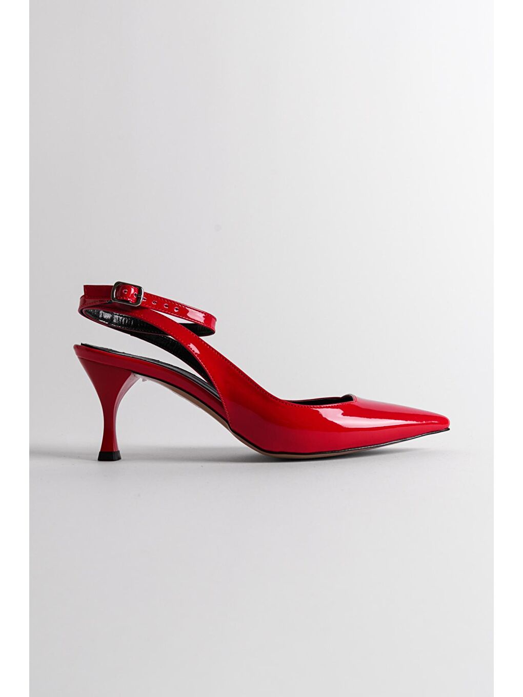 Kırmızı Kadın Ayakkabı Stiletto-1