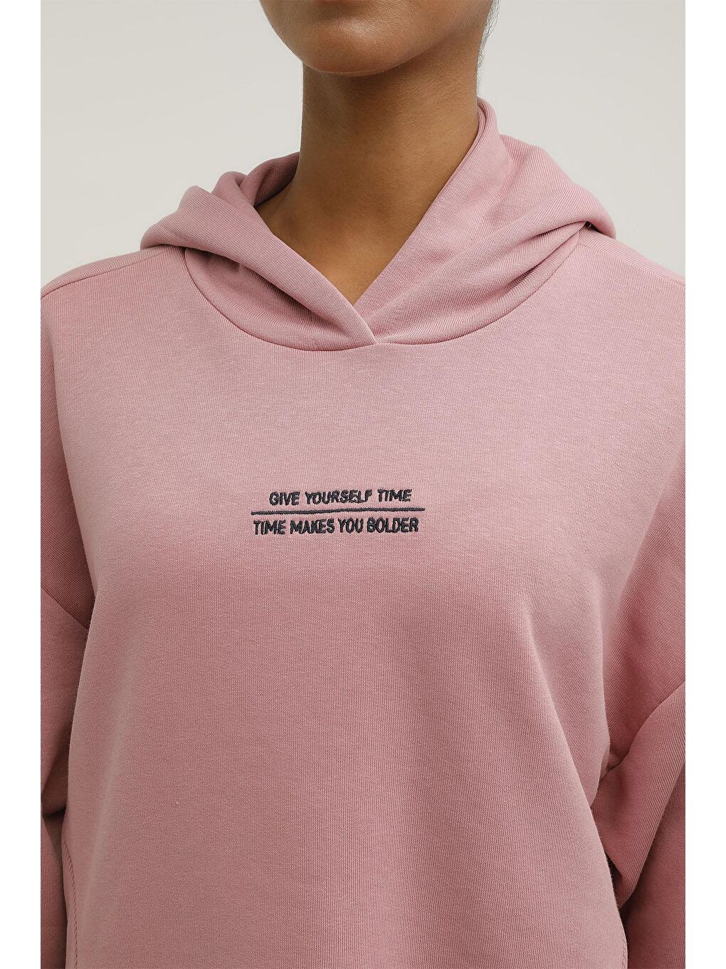 Kinetix Pembe W-GF200 EVA HOODIE 2PR Pembe Kadın Sweatshirt - 3