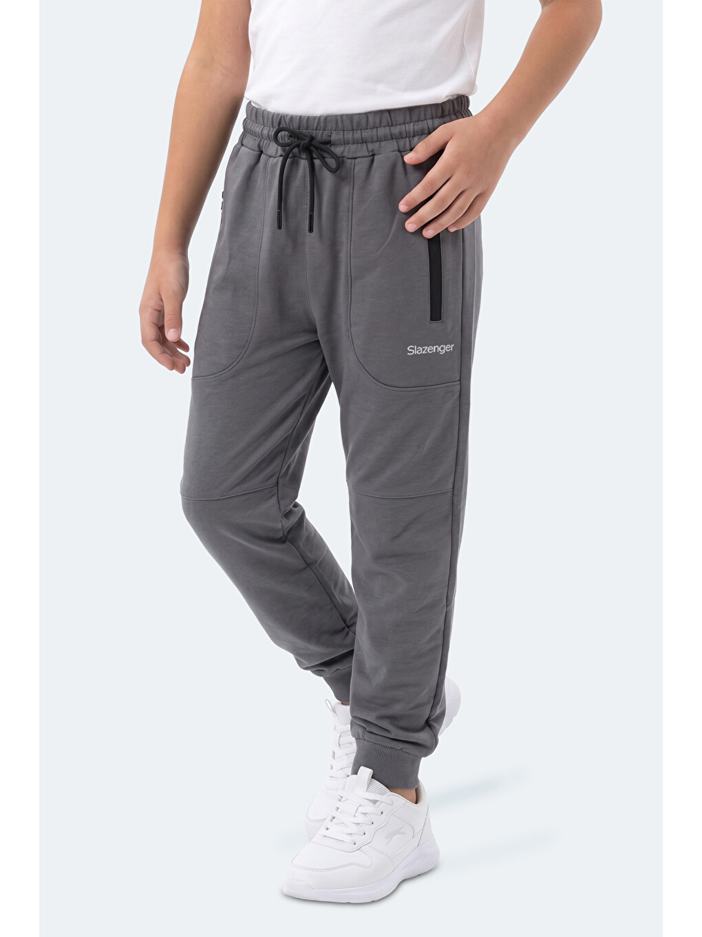 Prımo Unisex Çocuk Koyu Gri Eşofman Altı-5