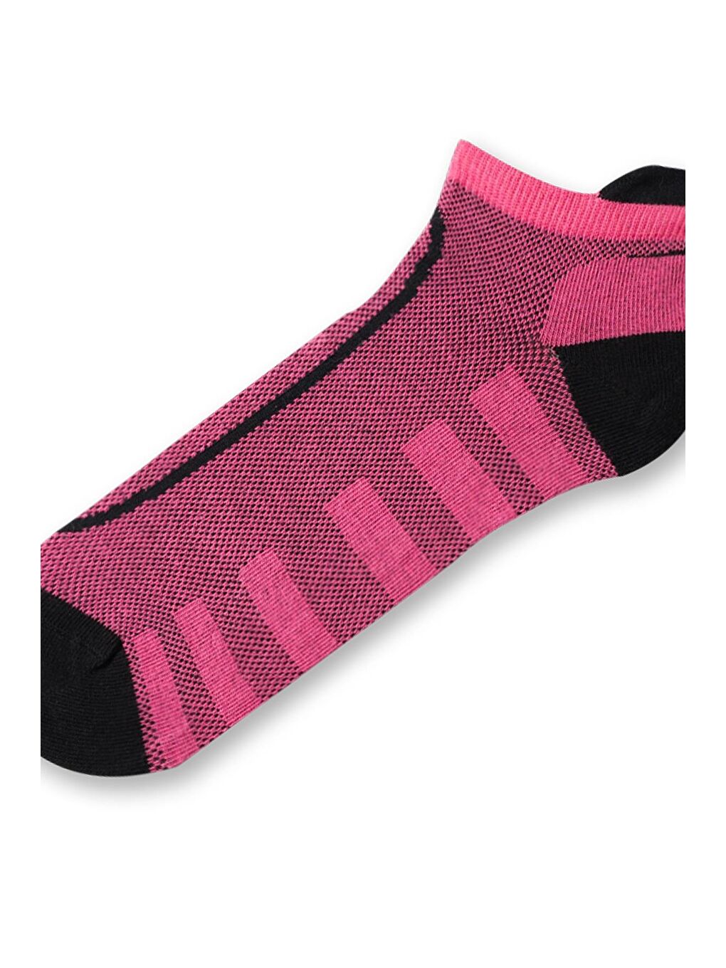 Pembe Erkek Desenli Step Golf Çorabı-1