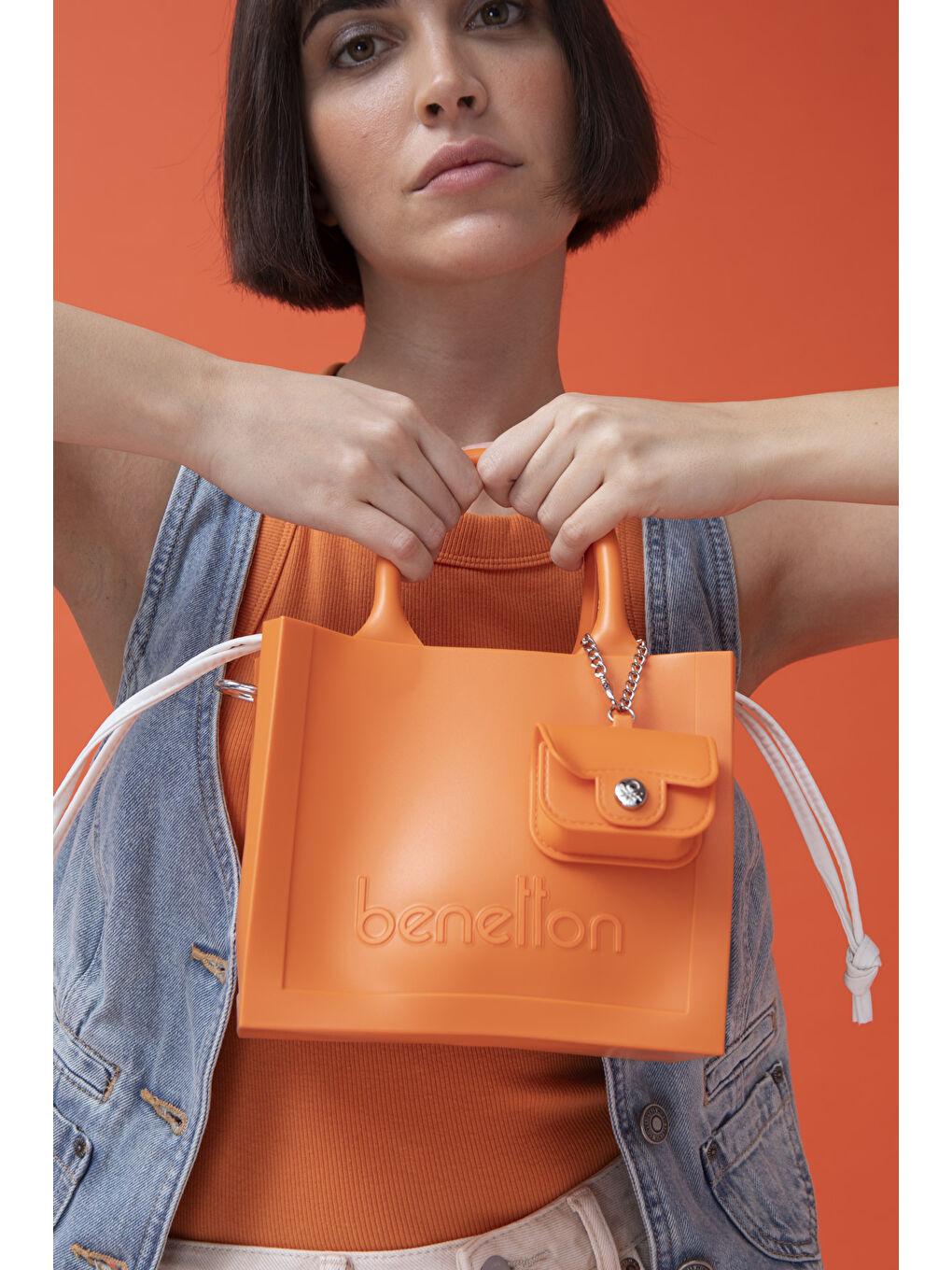 United Colors Of Benetton Kadin El Çantasi Turuncu BNT1450