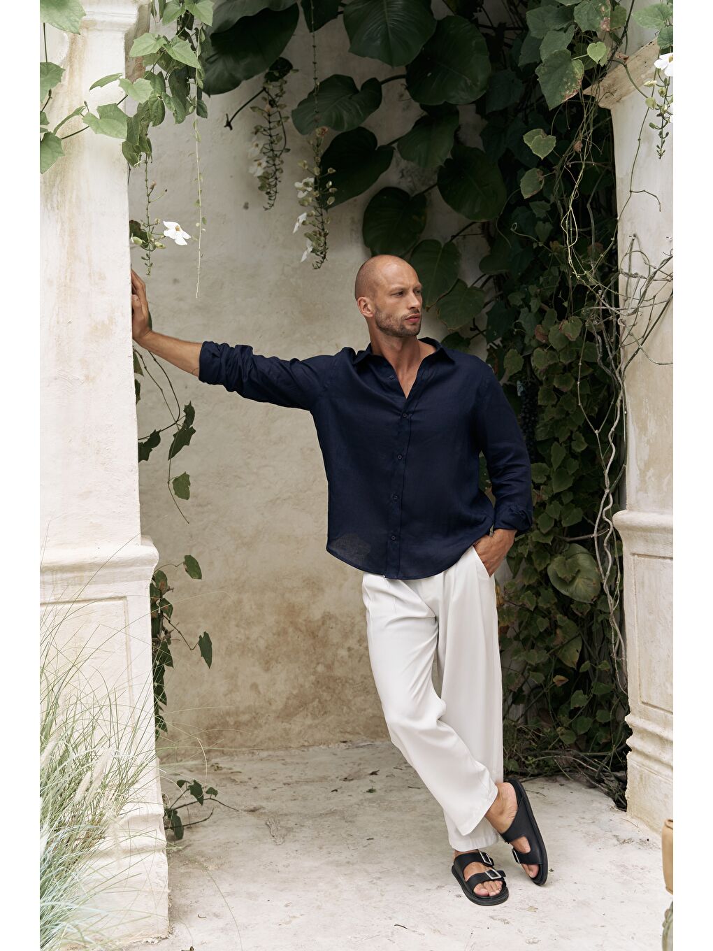 Ales Ekru Erkek Pantolon