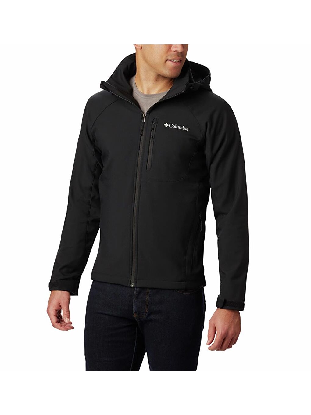 Columbia Siyah Cascade Ridge III Erkek Mont  Softshell WM6885