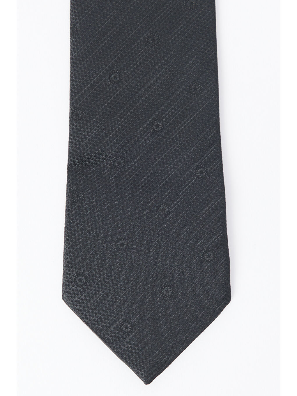 Erkek Siyah Desenli Kravat-1