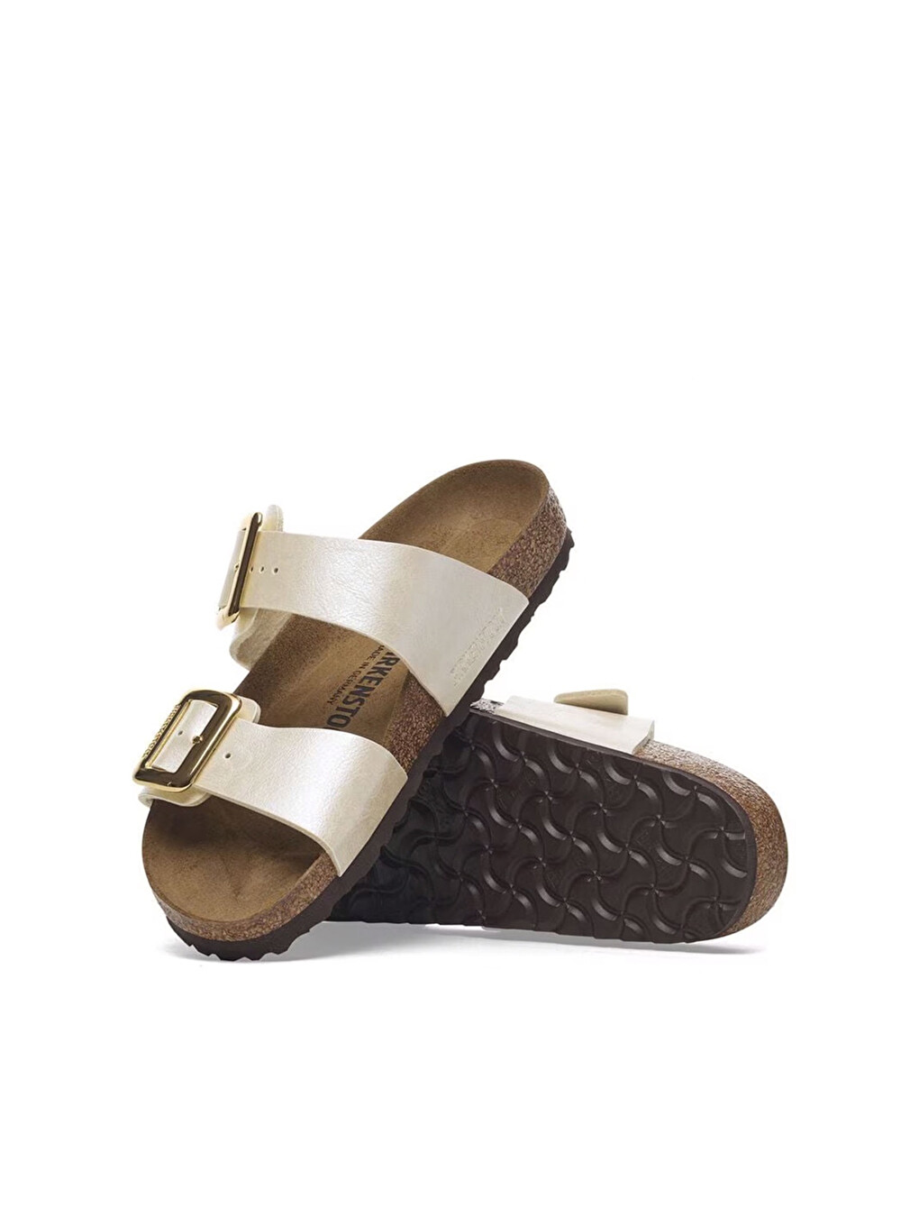 Beyaz Kadın Terlik 1029492 Sydney Cushıon Buckle Bf Graceful Pearl White-4