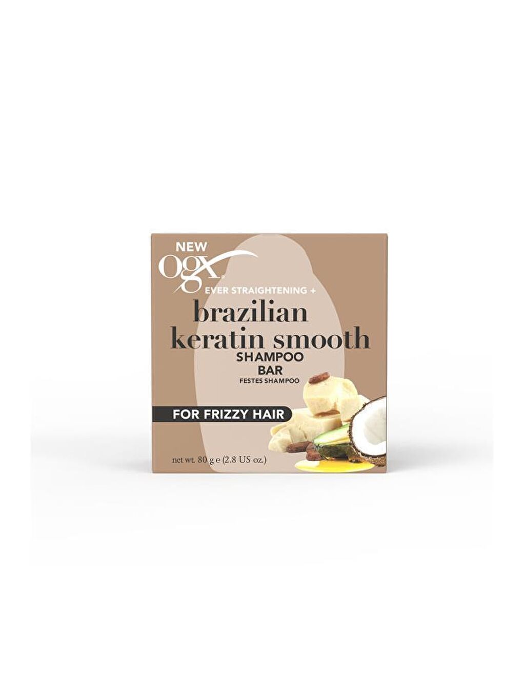 OGX Renksiz Brazilian Keratin Therapy Katı Şampuan 80 g - 1