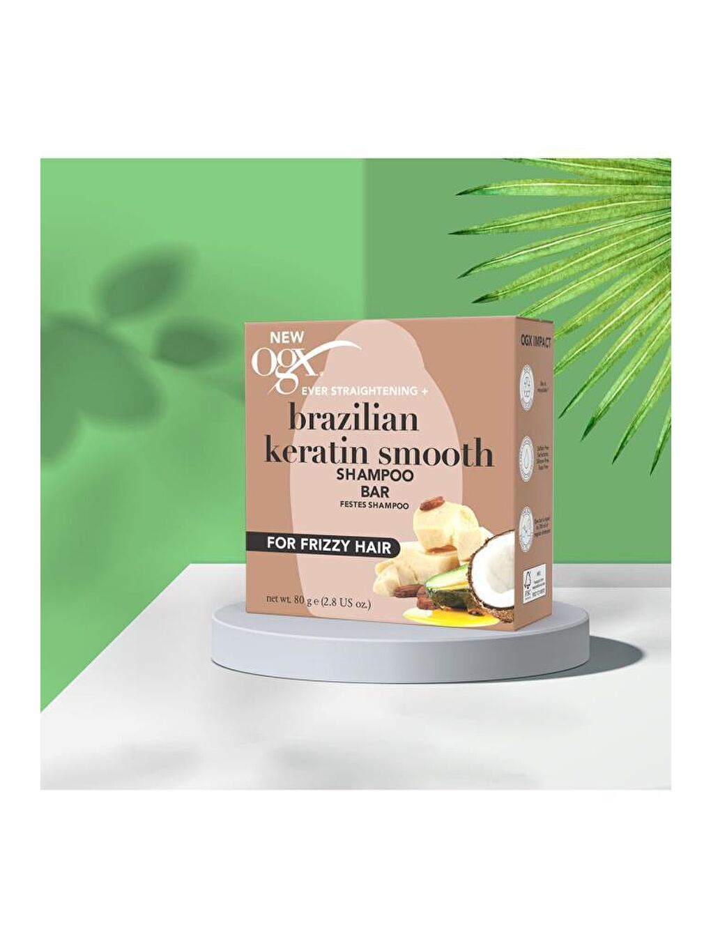 OGX Renksiz Brazilian Keratin Therapy Katı Şampuan 80 g - 4