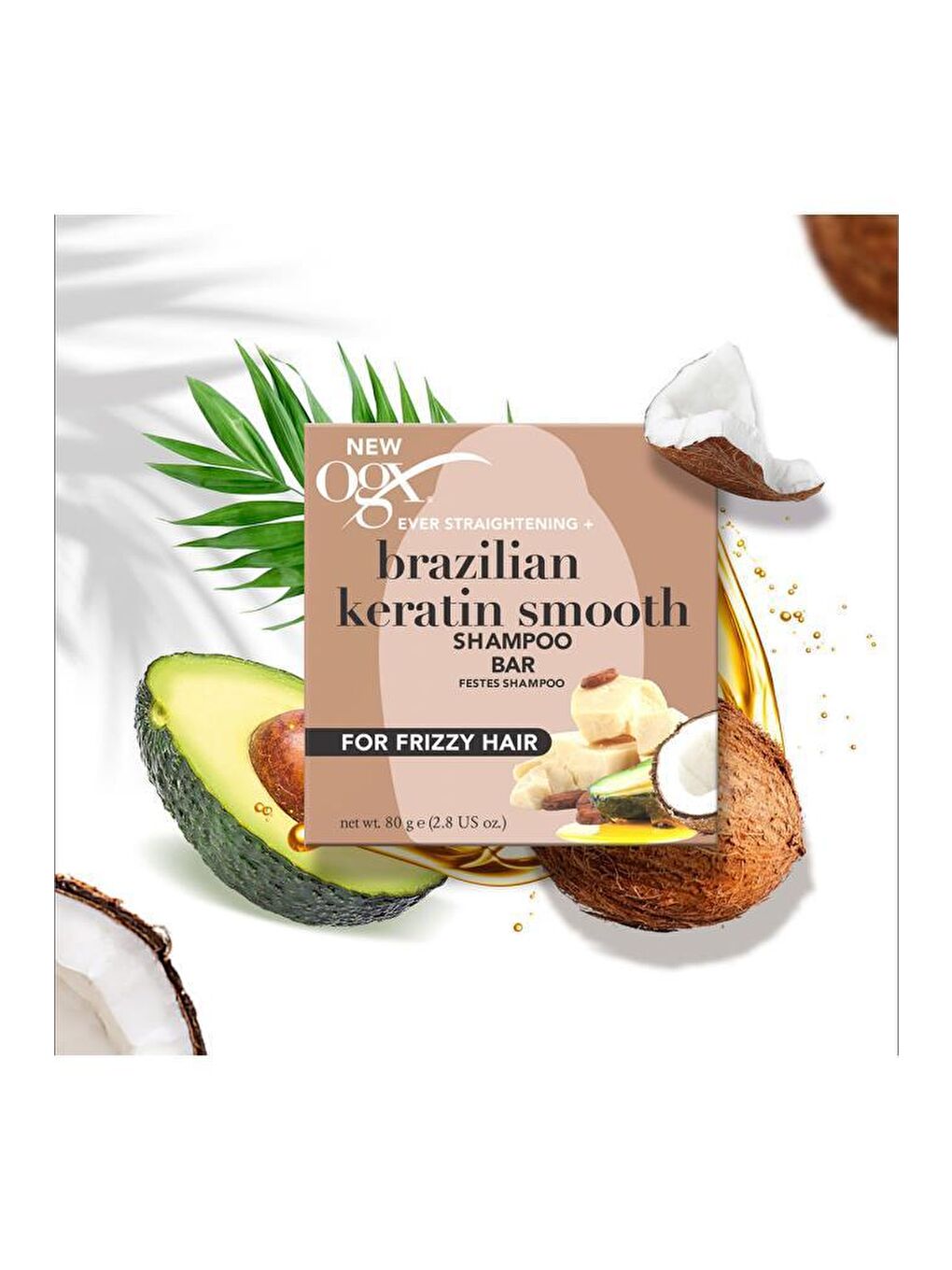 OGX Renksiz Brazilian Keratin Therapy Katı Şampuan 80 g - 6