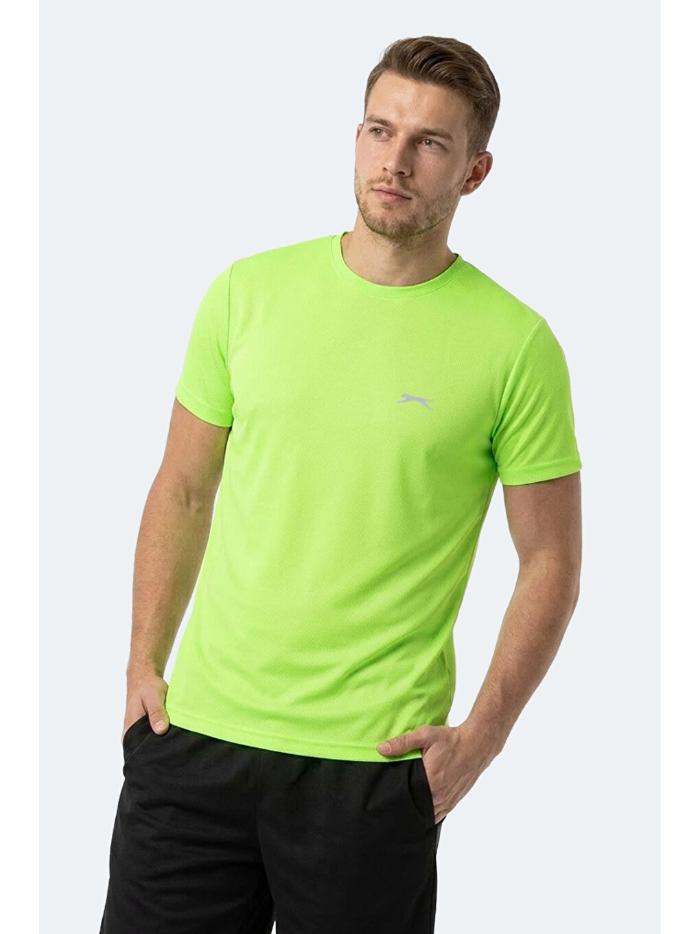 HERRERA Erkek  Neon Yeşil Tişört-3
