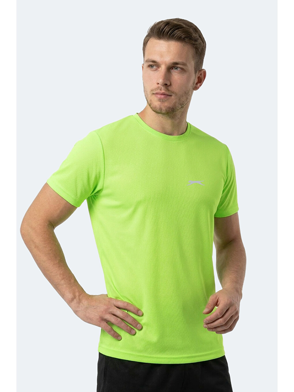 HERRERA Erkek  Neon Yeşil Tişört-4