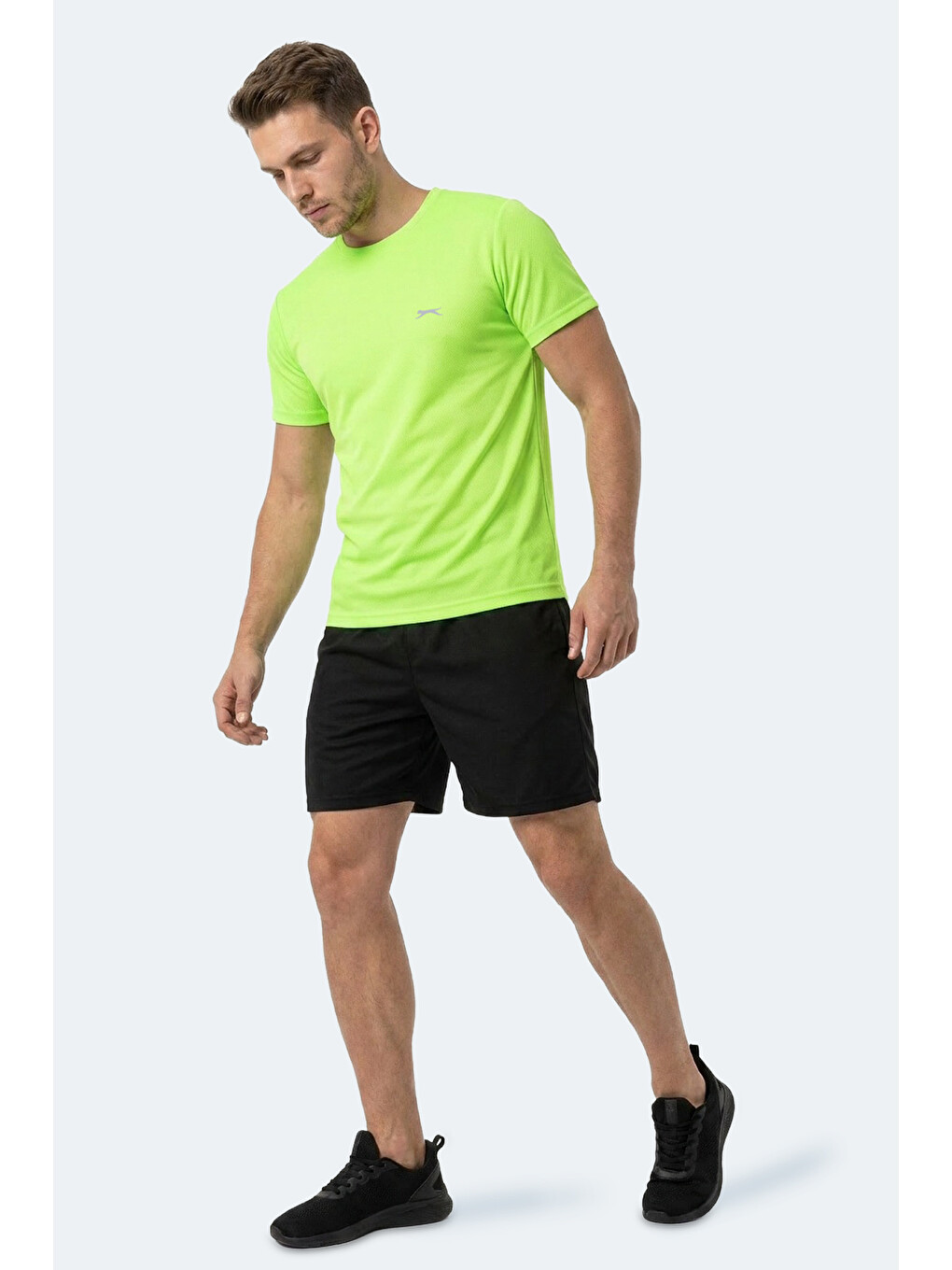 HERRERA Erkek  Neon Yeşil Tişört-7