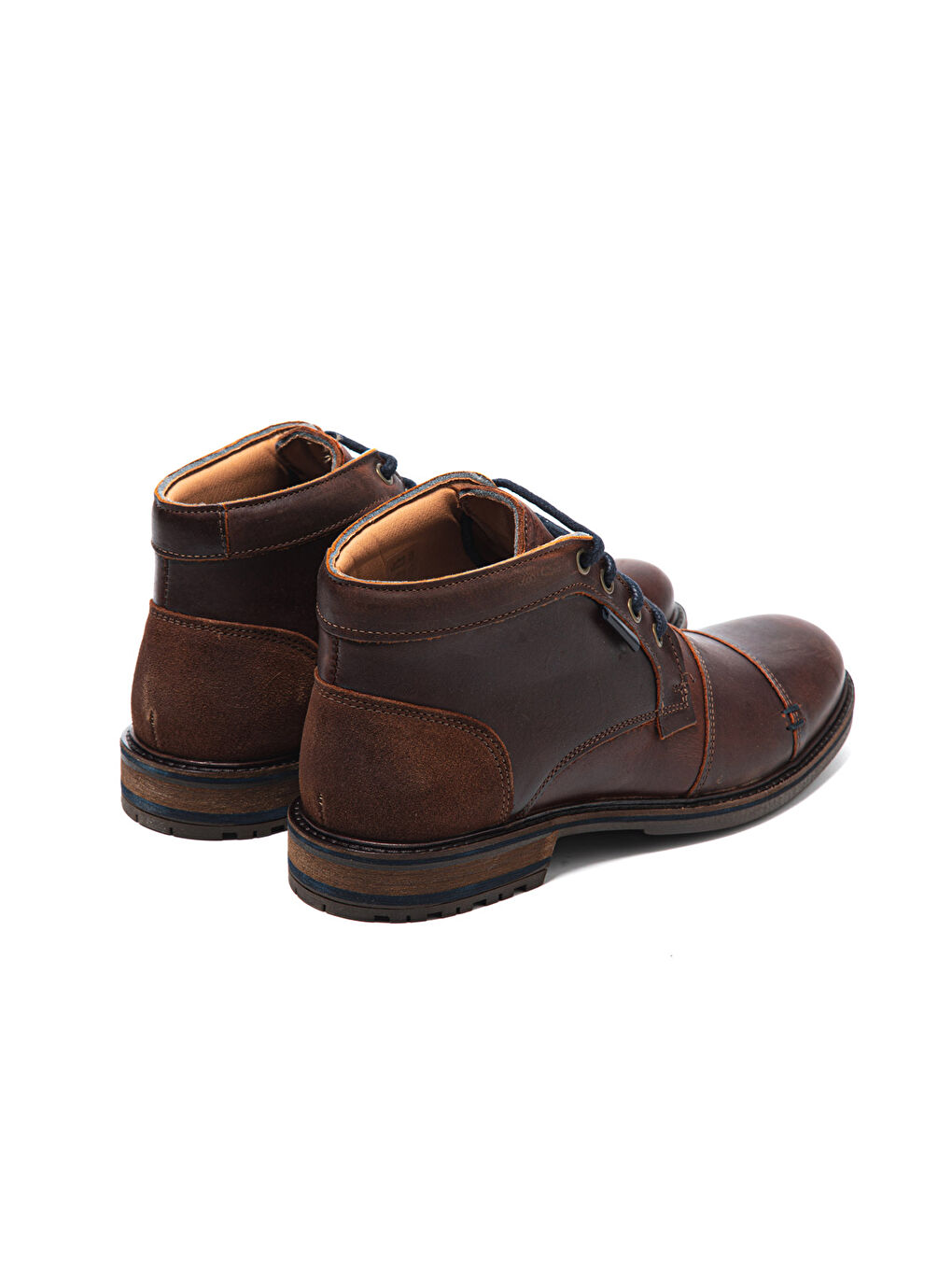 Kahverengi Erkek Bot 10522 021 WK-John May Orkut Suede Cognac-3