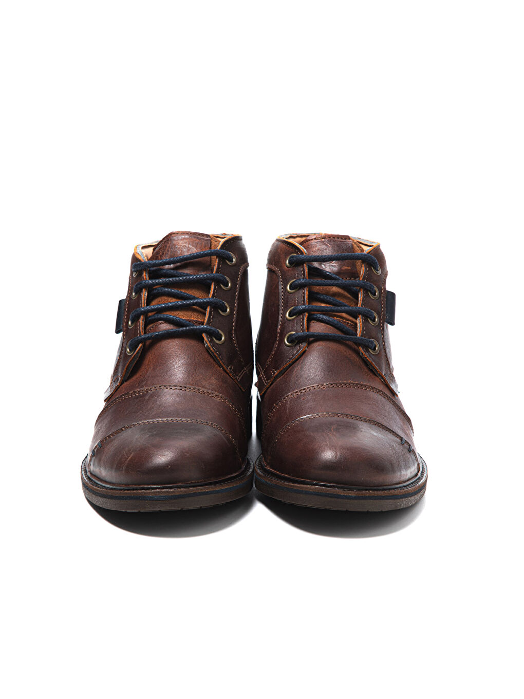 Kahverengi Erkek Bot 10522 021 WK-John May Orkut Suede Cognac-5