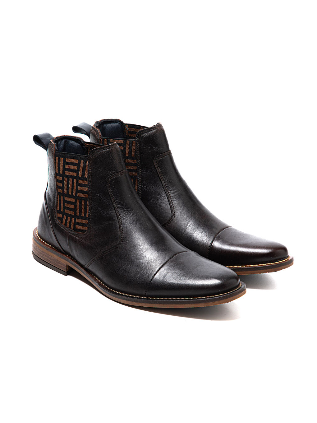 Kahverengi Erkek Bot 1158 001 WK-John May Orkut Suede Brown-2