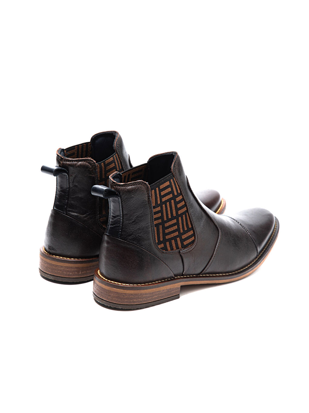 Kahverengi Erkek Bot 1158 001 WK-John May Orkut Suede Brown-3