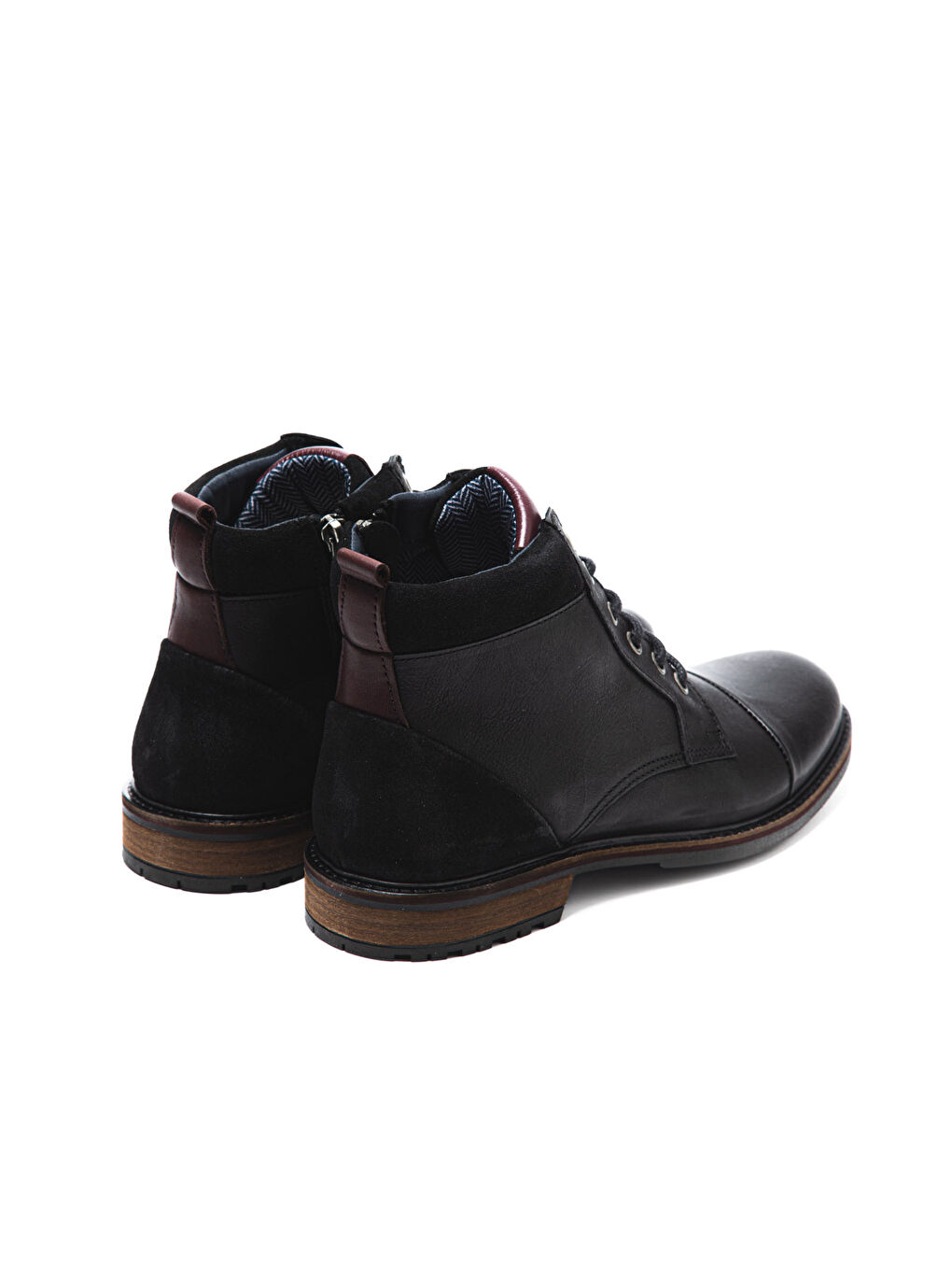 Siyah Erkek Bot 1041 020 WK-John May Orkut Suede Black-3