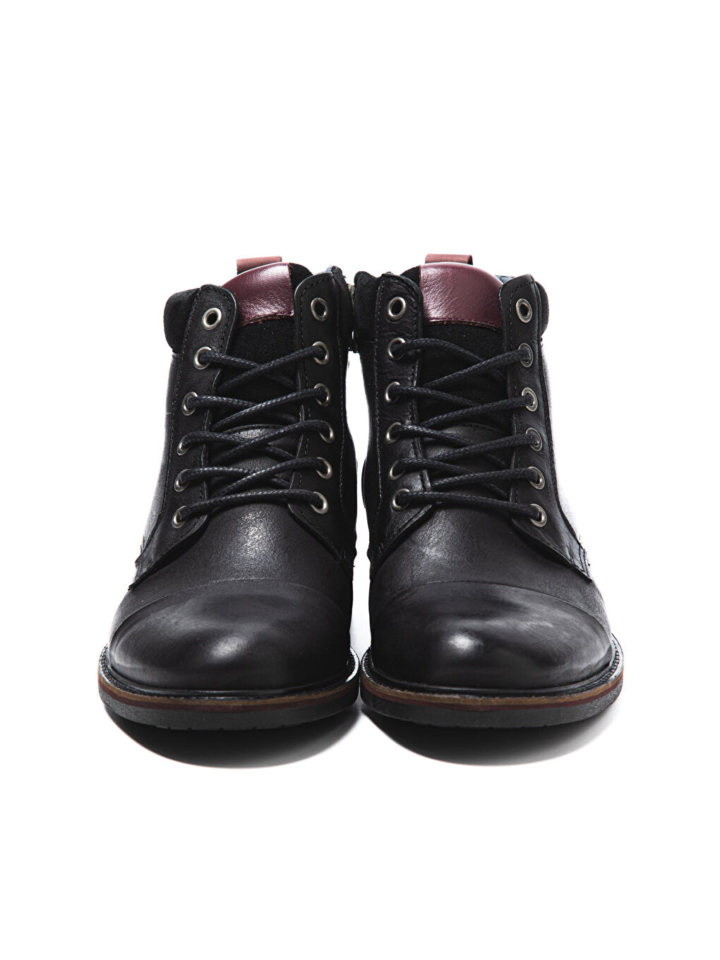 Siyah Erkek Bot 1041 020 WK-John May Orkut Suede Black-5