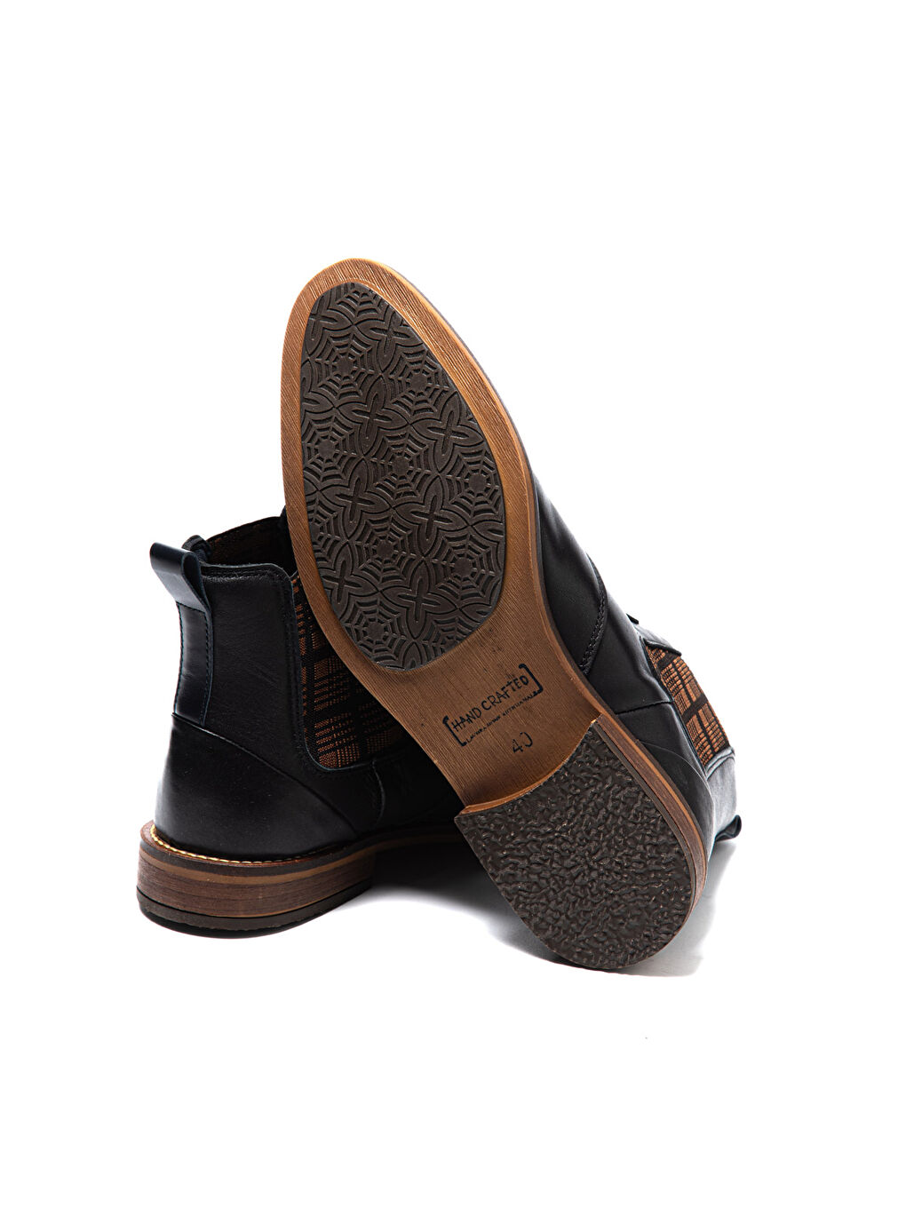 Siyah Erkek Bot 1158 WK-John May Orkut Suede Black-4