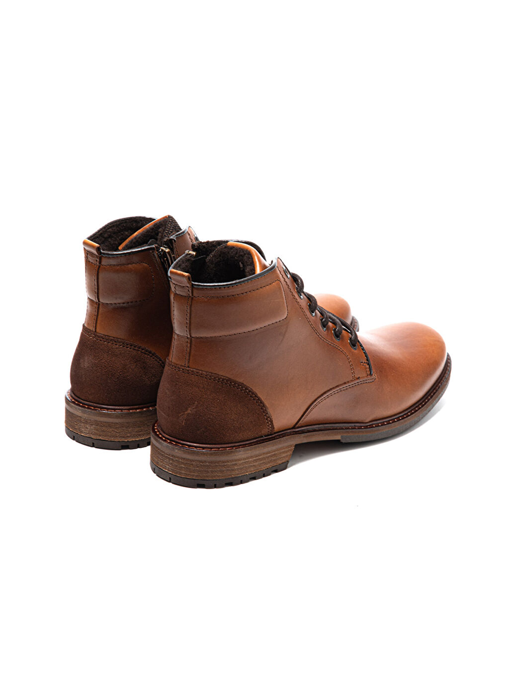 Kahverengi Erkek Bot 1179 010 WK-John May Orkut Suede Cognac-3